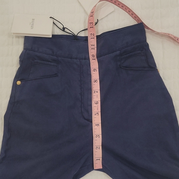New Balmain Blue Pants in size 2. - Picture 12 of 16
